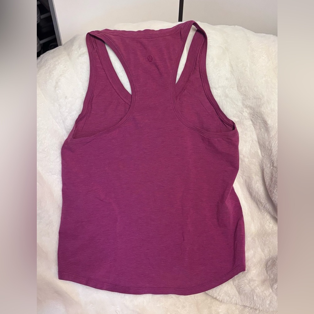 Lululemon Racer Back Pink Tank - Picture 3 of 5
